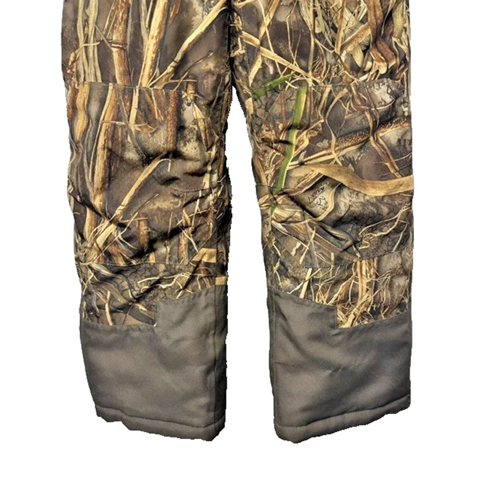 Magellan Youth Small Realtree Max-5 Camo Hunting Bibs Insulated Waterproof